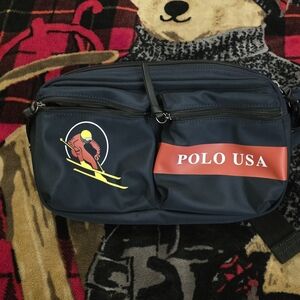 Polo Ralph Lauren Crossbody Ski BagNavy Blue Men's Bag